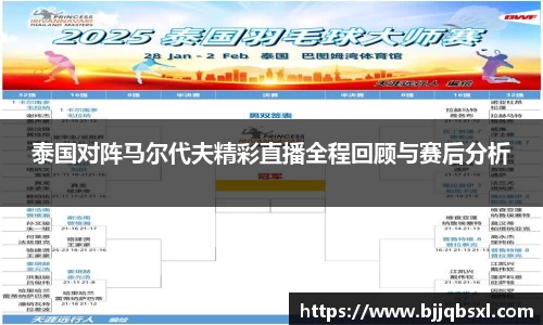 泰国对阵马尔代夫精彩直播全程回顾与赛后分析